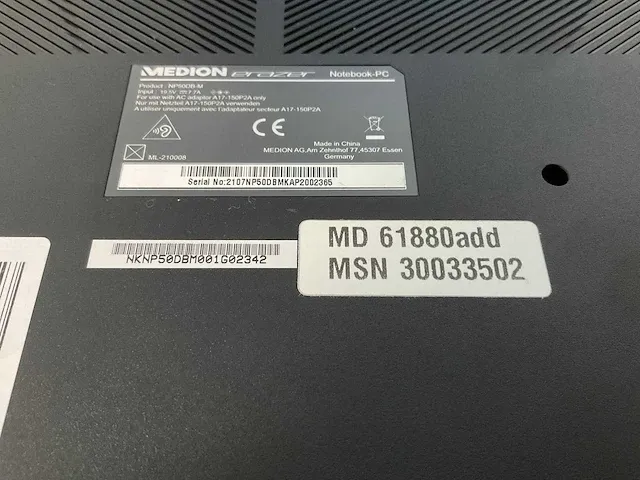 Medion erazer crawler md61880 (reparatieproduct) - afbeelding 7 van  7