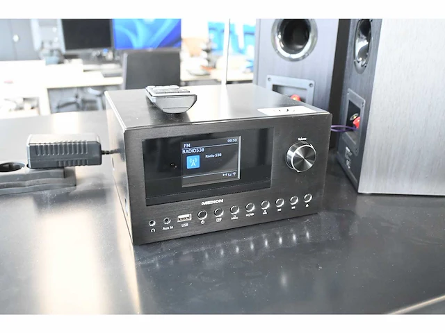 Medion md 85008 internet/dab micro audio system met 2 speakers - afbeelding 1 van  3