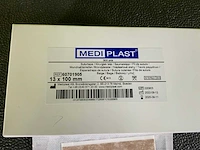 Mediplast suturtape 13x100 mm wound closure tape (128x) - afbeelding 2 van  5