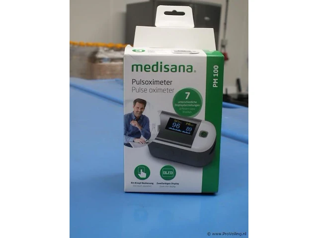 Medisana pulseoximeter - afbeelding 1 van  1