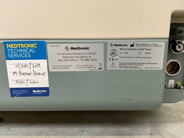 Medtronic - o-boog - röntgenbuis varian a-132 - 2009 - afbeelding 6 van  17