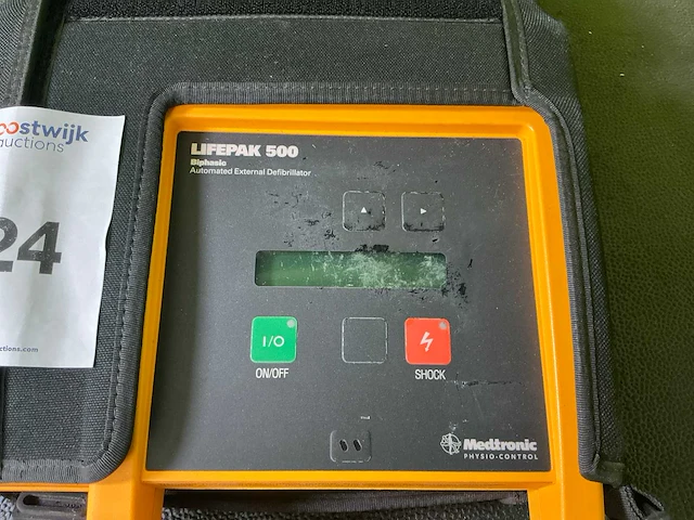 Medtronic lifepak 500 defibrillator (3x) - afbeelding 2 van  6