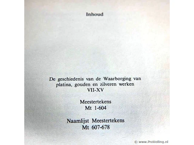 Meestertekens 1814-1963 - afbeelding 3 van  5