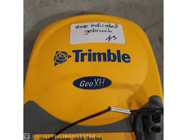 Meetinstrument trimble, geo explorer 2008 series geo hx - afbeelding 3 van  14