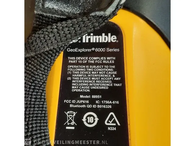 Meetinstrument trimble, geo explorer 6000 series - afbeelding 7 van  9