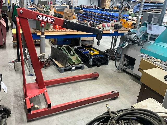 Mega 2tn hand hydraulische werkplaatskraan - afbeelding 2 van  7