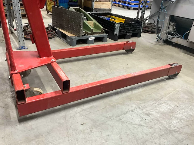 Mega 2tn hand hydraulische werkplaatskraan - afbeelding 3 van  7