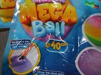 Mega bal 40 cm regenboog 1x - afbeelding 3 van  5