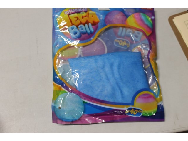 Mega ball blauw 1x - afbeelding 2 van  3