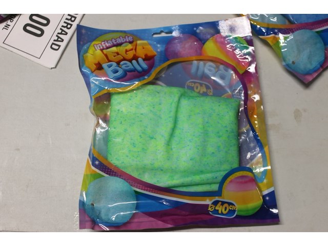 Mega ball groen 1x - afbeelding 2 van  3