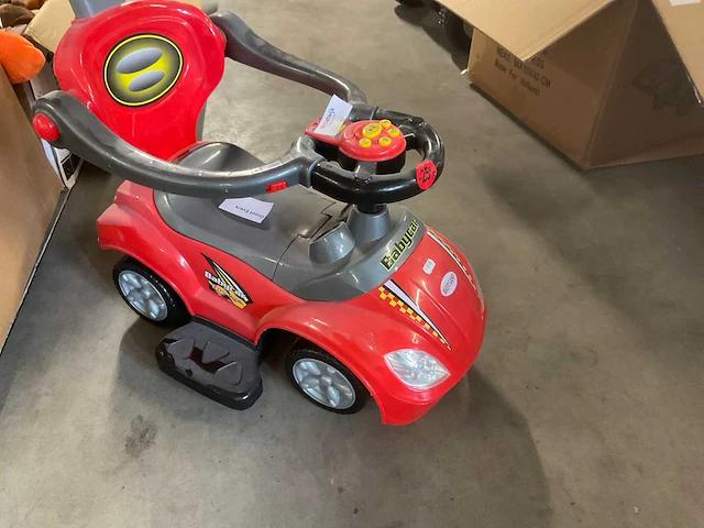 Mega car electronic stroller loopwagen - afbeelding 3 van  5