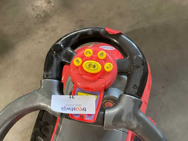 Mega car electronic stroller loopwagen - afbeelding 4 van  5