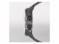 Mega chief chronograph gunmetal roestvrijstalen horloge - afbeelding 2 van  2