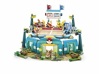 Mega pokémon trainingstadion constructiespeelgoed