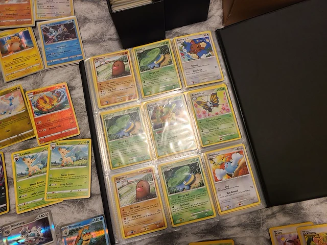 Mega verzameling pokémon kaarten, met gevulde map en meer - afbeelding 13 van  20