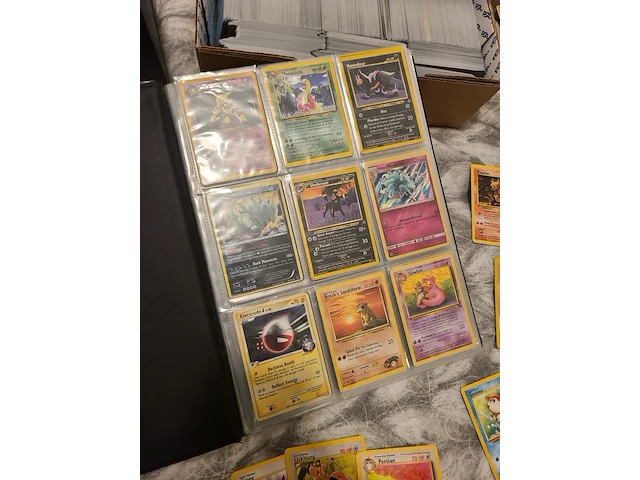 Mega verzameling pokémon kaarten, met gevulde map en meer - afbeelding 12 van  20