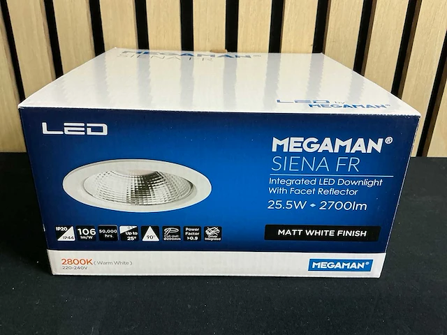 Megaman 519296 led downlight (120x) - afbeelding 1 van  9