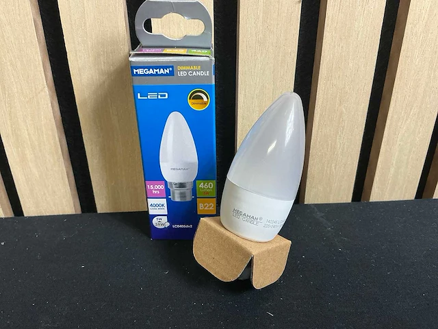 Megaman lc405dv2-b22-4000k led candle (240x) - afbeelding 5 van  8