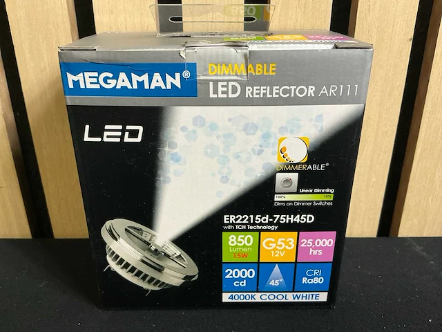 Megaman mm03793 led reflector (60x) - afbeelding 1 van  7