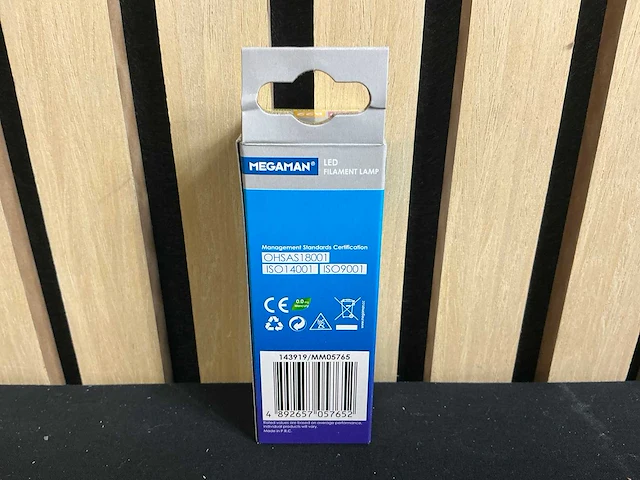 Megaman mm05765 led filament lamp (240x) - afbeelding 3 van  6
