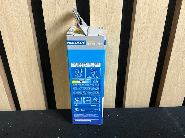 Megaman mm10001 led candle (240x) - afbeelding 2 van  6