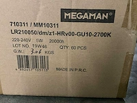 Megaman reflector par 16 banjonet partij led lamp - afbeelding 9 van  9
