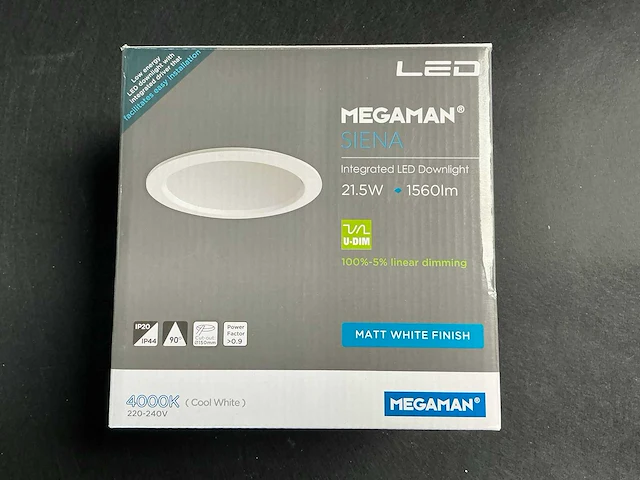 Megaman siena 519273 led downlight (14x) - afbeelding 1 van  7