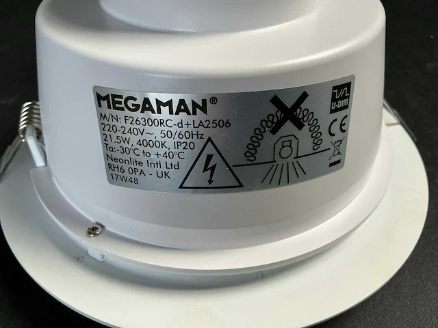 Megaman siena 519273 led downlight (14x) - afbeelding 7 van  7