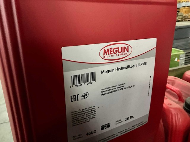 Meguin 20 ltr koel- en smeermiddel (24x) - afbeelding 4 van  5