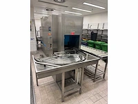 Meiko - m-iq k-m54 v6 p6 - korvenvaatwasmachine incl. rvs aan- afvoertransportbanen, 65 korven, kinetico waterontharders (2x) - afbeelding 3 van  28