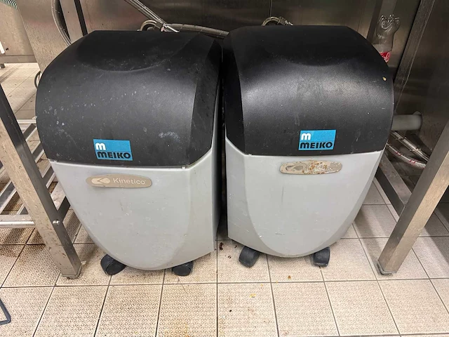 Meiko - m-iq k-m54 v6 p6 - korvenvaatwasmachine incl. rvs aan- afvoertransportbanen, 65 korven, kinetico waterontharders (2x) - afbeelding 7 van  28