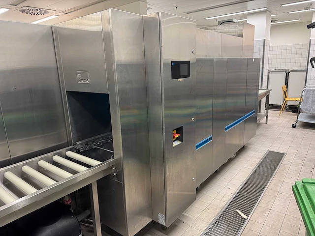 Meiko - m-iq k-m54 v6 p6 - korvenvaatwasmachine incl. rvs aan- afvoertransportbanen, 65 korven, kinetico waterontharders (2x) - afbeelding 9 van  28