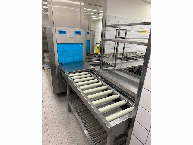 Meiko - m-iq k-m54 v6 p6 - korvenvaatwasmachine incl. rvs aan- afvoertransportbanen, 65 korven, kinetico waterontharders (2x) - afbeelding 10 van  28