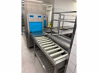 Meiko - m-iq k-m54 v6 p6 - korvenvaatwasmachine incl. rvs aan- afvoertransportbanen, 65 korven, kinetico waterontharders (2x) - afbeelding 10 van  28