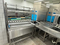 Meiko - m-iq k-m54 v6 p6 - korvenvaatwasmachine incl. rvs aan- afvoertransportbanen, 65 korven, kinetico waterontharders (2x) - afbeelding 12 van  28