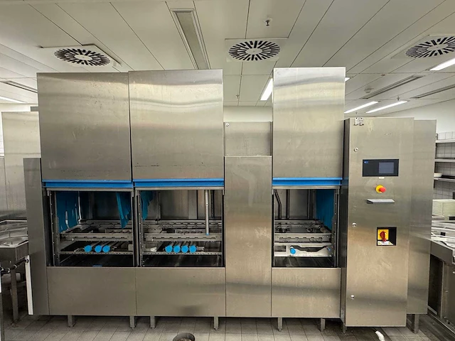 Meiko - m-iq k-m54 v6 p6 - korvenvaatwasmachine incl. rvs aan- afvoertransportbanen, 65 korven, kinetico waterontharders (2x) - afbeelding 26 van  28