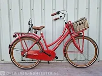 Meisjesfiets cortina, lief, rood - afbeelding 1 van  6