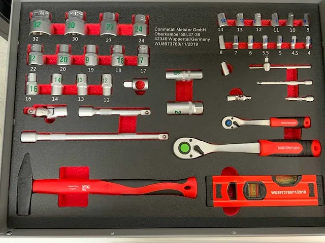 Meistercraft gereedschapswagen 240 delig - afbeelding 13 van  15