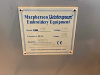 Meistergram gem 1506 borduurmachine - afbeelding 36 van  52