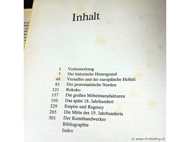 Meisterwerker der mobelkunst - afbeelding 3 van  5