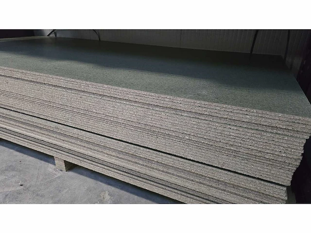 Melamine plaat - 250 cm x 125 cm x 1 cm - bouwhout (10x) - afbeelding 3 van  5