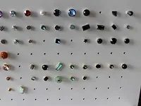 Melano vivid en twisted ringen en stenen in de maten 48 t/m 60. totaal ruim 100 ringen en 125 stenen. - afbeelding 7 van  17