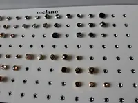 Melano vivid en twisted ringen en stenen in de maten 48 t/m 60. totaal ruim 100 ringen en 125 stenen. - afbeelding 9 van  17