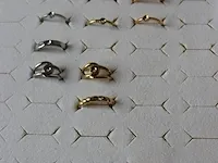 Melano vivid en twisted ringen en stenen in de maten 48 t/m 60. totaal ruim 100 ringen en 125 stenen. - afbeelding 17 van  17