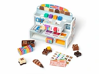 Melissa & doug houten chocoladefabriek fantasiespelset - afbeelding 1 van  6