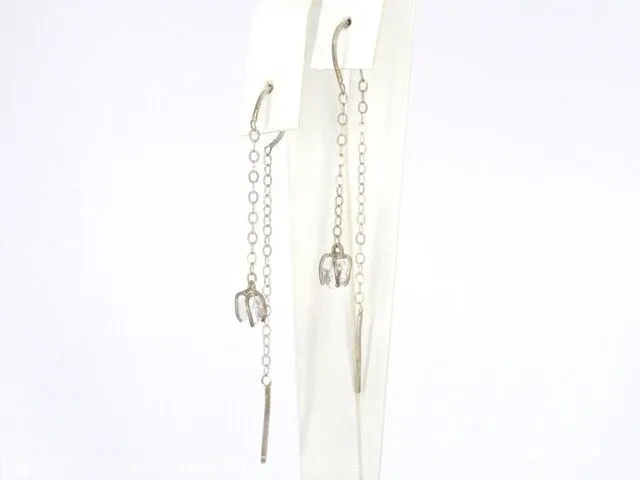Melissa joy - topaas single drop oorbellen - afbeelding 1 van  2