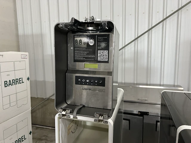 Melkopschuimmachine aequator, lattiz, lichtgrijs hoogglans - afbeelding 3 van  6