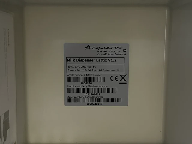 Melkopschuimmachine aequator, lattiz v1.2 - afbeelding 5 van  6