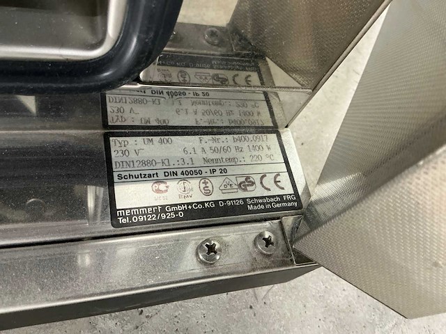 Memmert - im 401 - droogstoof - afbeelding 4 van  4