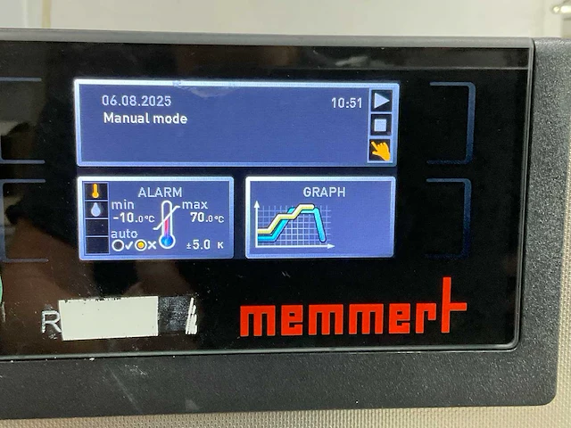 Memmert industriële oven mobiel - afbeelding 3 van  11